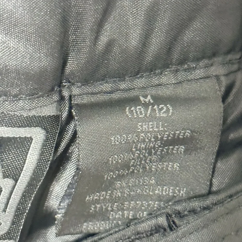 Arctic Quest Black Snow Ski Pants | Youth Medium 10/12 | Excellent Condition